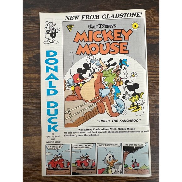 Walt Disneys Uncle Scrooge Comic # 229 Vintage September 1988 Bagged Boarded - Picture 5 of 5